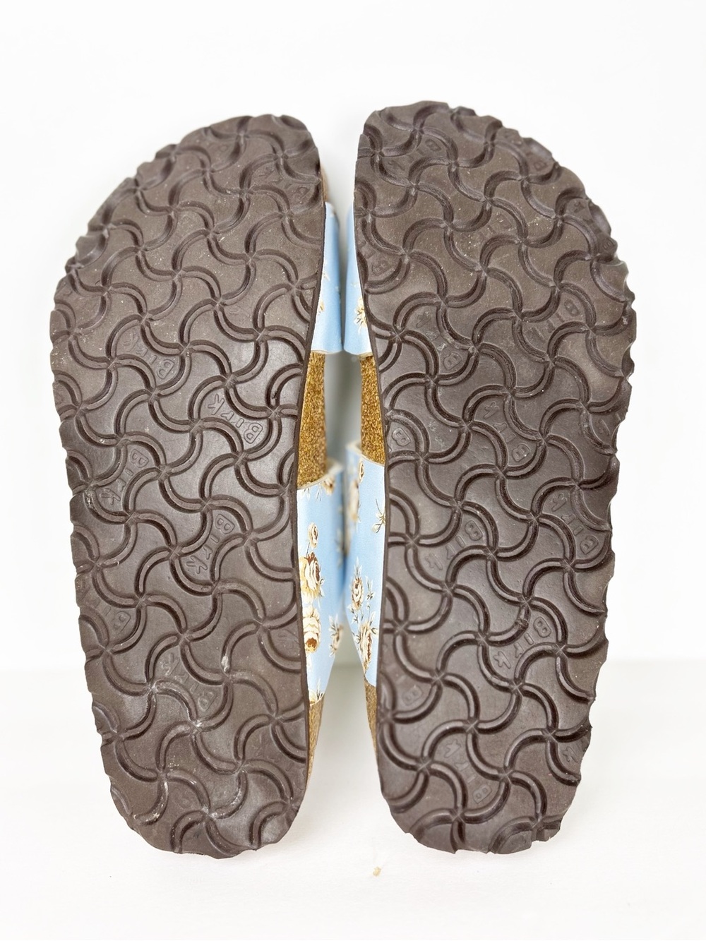 Birkenstock Birki's Michele Tahiti Blue Floral Rose Birko-Flor Sandal EU 37 US 6 - Picture 13 of 13